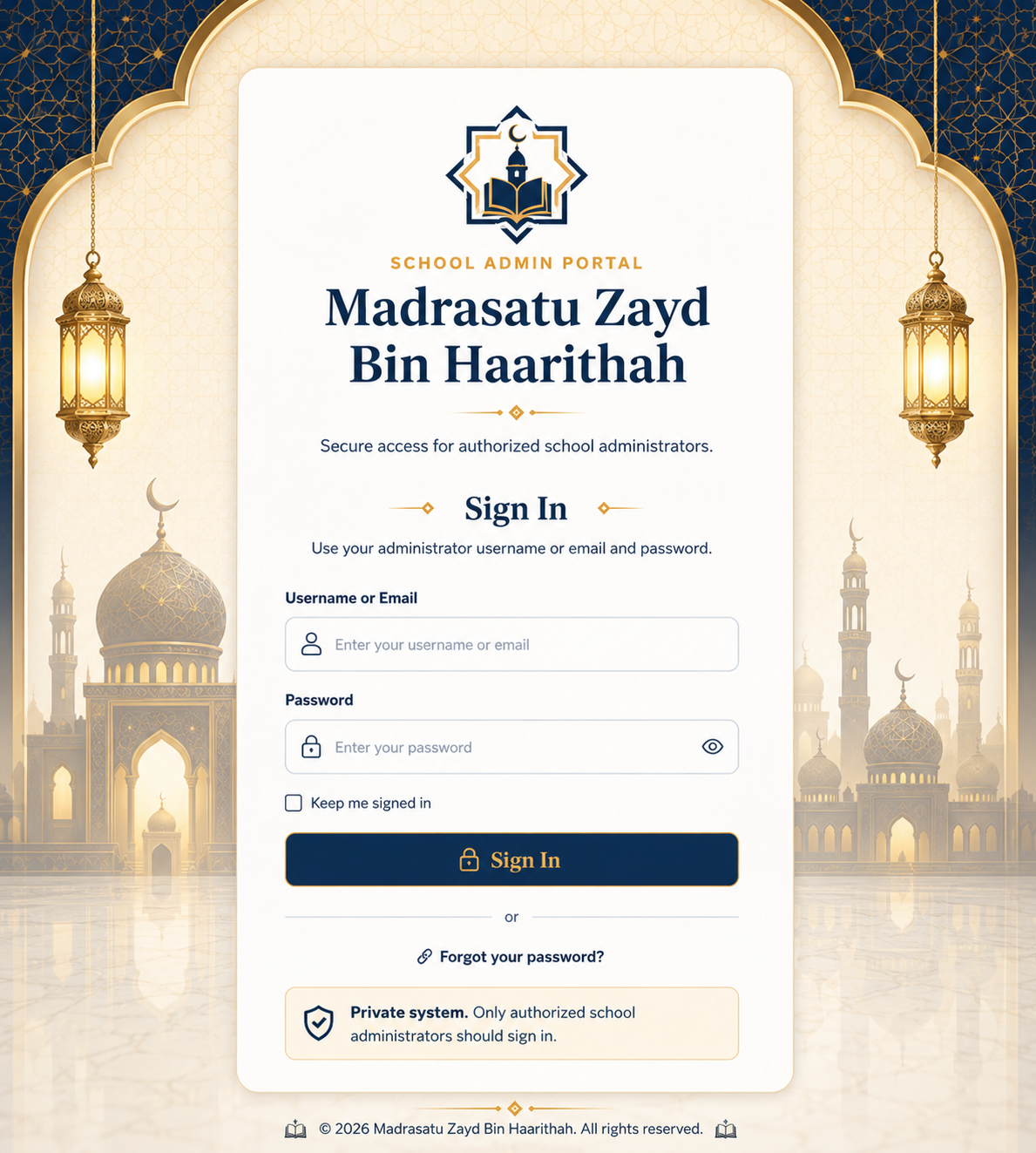 Zayd Islamic School